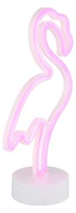 Globo 28064 - Decorazione da tavolo LED Neon FLAMINGO LED/2W/3xAA