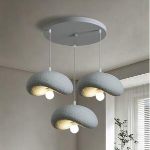 BRILAGI - Lampada a sospensione su cavo WABI SABI 3xE27/60W/230V grigio