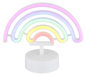 Globo 28063 - Decorazione da tavolo LED Neon PELANGI LED/2W/3xAA arcobaleno
