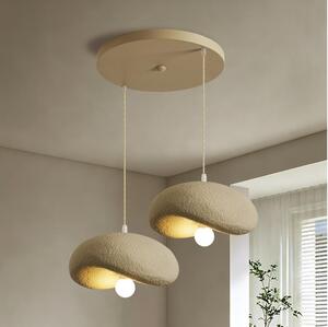 BRILAGI - Lampadario su cavo WABI SABI 2xE27/60W/230V beige