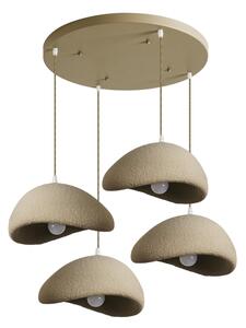 BRILAGI - Lampada a sospensione con cavo WABI SABI 4xE27/60W/230V beige