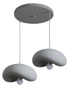 BRILAGI - Lampadario a sospensione su cavo WABI SABI 2xE27/60W/230V grigio