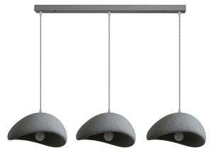 BRILAGI - Lampadario a sospensione su cavo WABI SABI 3xE27/60W/230V grigio