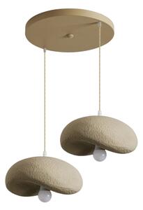BRILAGI - Lampadario su cavo WABI SABI 2xE27/60W/230V beige