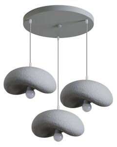 BRILAGI - Lampada a sospensione su cavo WABI SABI 3xE27/60W/230V grigio