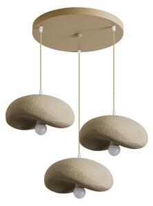 BRILAGI - Lampadario con cavo WABI SABI 3xE27/60W/230V beige