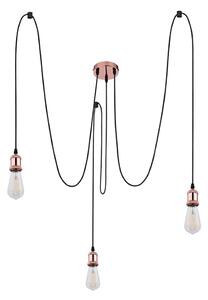Globo A32-3 - Lampadario a sospensione con filo OLIVER 3xE27/40W/230V ragno