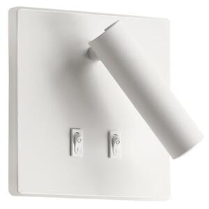 BRILAGI - Faretto LED da parete orientabile ZAYA DOUBLE LED/8W/230V + LED/3W bianco