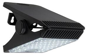 Lampada solare LED con sensore CLIPS LED/4W/1200 mAh 3,7V IP44 nero