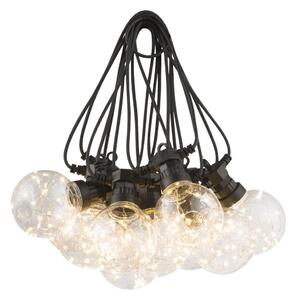 Globo 34090N - Catena LED esterna ALMAGA 10xLED/0,27W/230V 7,5 m IP44