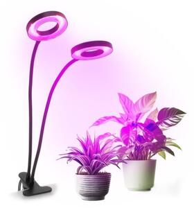 Lampada da tavolo LED Stm flex con clip per piante VITARO 2xLED/4W/230V nera
