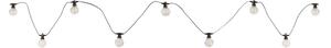 Globo 34090N - Catena LED esterna ALMAGA 10xLED/0,27W/230V 7,5 m IP44
