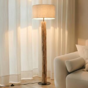 Lampada da terra Jorvan Lucande, Legno chiaro, Soggiorno / Sala da pranzo, Legno, Lampada da terra