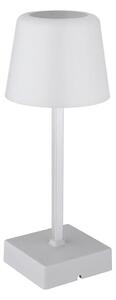 Globo 28061SI-LED lampada da tavolo touch XAYDEN 2W/5V 800 mAh argento