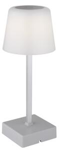 Globo 28061SI-LED lampada da tavolo touch XAYDEN 2W/5V 800 mAh argento