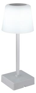Globo 28061SI-LED lampada da tavolo touch XAYDEN 2W/5V 800 mAh argento