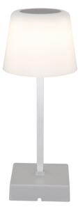 Globo 28061SI-LED lampada da tavolo touch XAYDEN 2W/5V 800 mAh argento