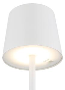 Globo 58482W-LED lampada da tavolo ricaricabile touch VAN. 2W/5V 2200mAh IP44 bi