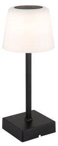 Globo 28061S - Lampada da tavolo LED dimmerabile XAYDEN LED/2W/5V 800mAh nera