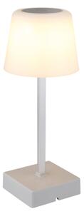 Globo 28061SI-LED lampada da tavolo touch XAYDEN 2W/5V 800 mAh argento