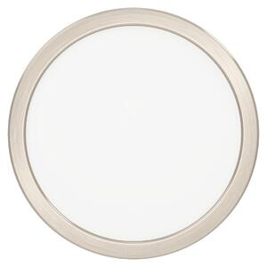 Eglo Plafoniera LED Fueva 6-Z nichel opaco Ø 21 x 3 cm RGB dimmerabile
