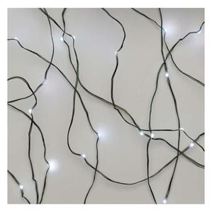 Catena luminosa LED da esterno, 75 LED su 12,5 m, IP44, bianco freddo