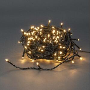 Nedis CLLS180 - Catena luminosa LED per esterni 180xLED/7 funzioni, 16,5 m, IP44, bianco caldo