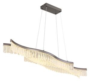 Globo 67348H - Lampadario LED a sospensione con filo JULIET LED/35W/230V 3200K cromo opaco