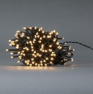 Nedis CLBO192 - Catena luminosa LED 192xLED/7 funzioni/3xAA 14,9m IP44 bianco caldo