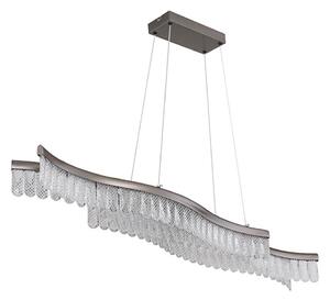 Globo 67348H - Lampadario LED a sospensione con filo JULIET LED/35W/230V 3200K cromo opaco