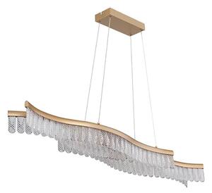 Globo 67348HG - Lampadario LED a sospensione con filo JULIET LED/35W/230V 3200K oro