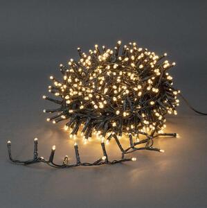 Nedis CLCC560 - Catena a LED per esterni 560 LED/7 funzioni 14 m IP44 bianco caldo