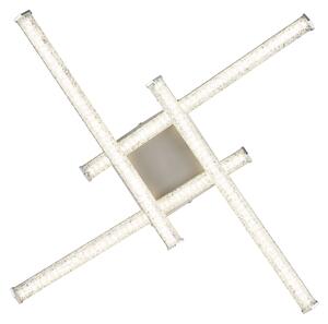 Globo 67346-24 - Plafoniera LED KIRINA LED/24W/230V 4000K cromo opaco