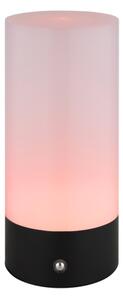 Globo 21040SRGB - Lampada da tavolo LED RGB touch LEX 1,8W/5V 1500mAh nera