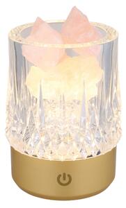 Globo 21044 - Lampada da tavolo LED dimmerabile LIZZY LED/1W/5V 1200 mAh oro