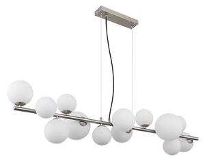 Globo 56140-13H - Lampada LED da terra RIHA 13xG9/3,5W/230V bianco