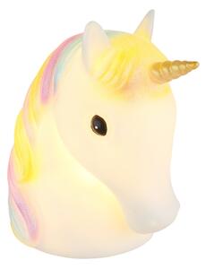 Globo 28052 - Lampada notturna LED per bambini UNICORN LED/1W/USB/3xAA