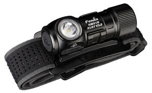 Fenix HM51RV3ABL - lampada frontale LED dimmerabile ricaricabile LED/USB 950mAh IP68 860 lm 125 h nera