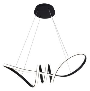 Lampadario LED a sospensione su cavo FLAVIA LED/44W/230V nero