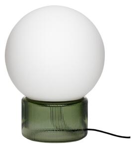 Lampada da tavolo bianco-verde (altezza 33 cm) Sphere - Hübsch