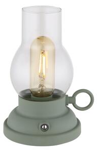 Globo 58016B - Lampada da tavolo LED dimmerabile PETRO LED/1W/3,7V 1200mAh verde
