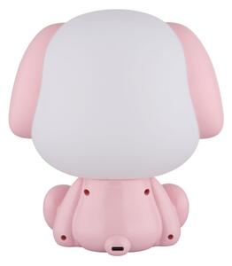 Globo 21761P - Lampada notturna LED ricaricabile PUPPY 1W/5V 500 mAh rosa