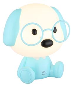 Globo 21761B - Lampada notturna LED ricaricabile PUPPY 1W/5V 500mAh blu