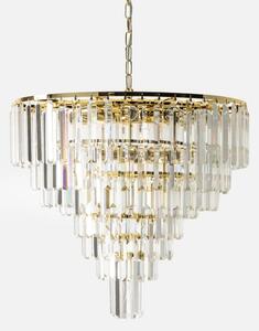Zuma Line 17701/20-GLD - Lampadario a catena VERSAILLES 20xE14/40W/230V dorato