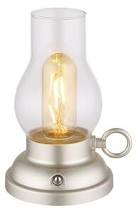 Globo 58016CH - Lampada da tavolo LED dimmerabile PETRO LED/1W/3,7V 1200mAh