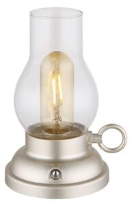 Globo 58016CH - Lampada da tavolo LED dimmerabile PETRO LED/1W/3,7V 1200mAh