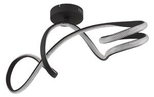 Globo 67341DS - Lampadario a plafone LED SWIRL LED/30W/230V nero