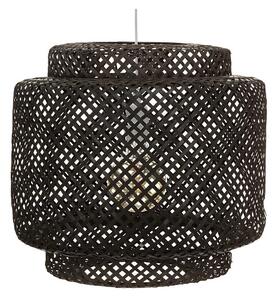 Atmosphera - Lampadario a sospensione con filo LIBY 1xE27/40W/230V bambù/nero