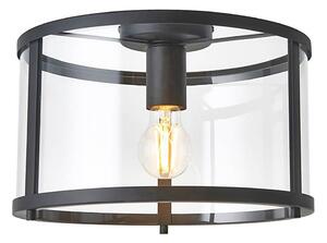 Endon 101540 - Plafoniera HOPTON 1xE27/10W/230V nero