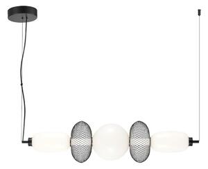 Lampadario LED a sospensione con filo ARAME LED/32W/230V nero